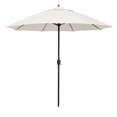 California Umbrella 9' Bronze Aluminum Market Patio Umbrella, Pacifica Natural 194061337592